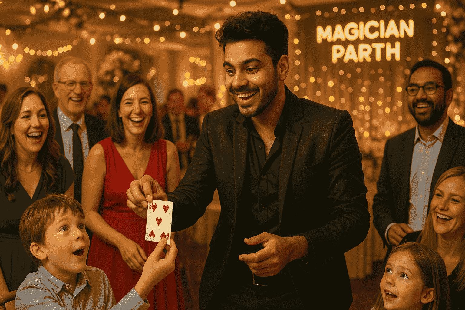 Magician Parth Brings People Together
